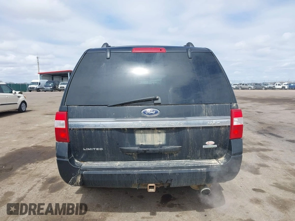 2015 Ford Expedition Max Limited с VIN 1FMJK2AT7FEF45994, выставлен на аукционе IAAI как лот 41920643 с пробегом 168 023 миль миль и . История ставок и продаж доступна на DreamBid. Изображение 16.