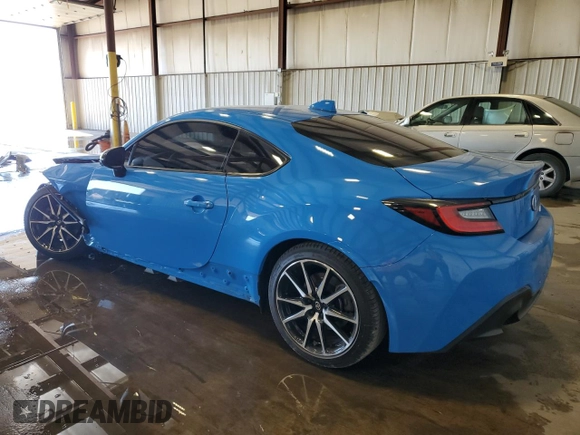 2023 Toyota 86 with VIN JF1ZNBB12P9751879, listed as a Copart auction lot 75920234 with 15,342 mi miles and Salvage Title. Bid and sale history available at DreamBid. Image 2.