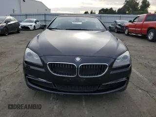 2012 BMW 6 Series 640i with VIN WBALW7C53CC618666, listed as a Copart auction lot 46068475 with 144,296 mi miles and Clean Title. Bid and sale history available at carsss.com. Image 5.