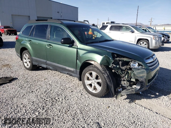 2014 Subaru Outback Premium with VIN 4S4BRBCC1E3222824, listed as a Copart auction lot 46553755 with 132,792 mi miles and Salvage Title. Bid and sale history available at DreamBid. Image 4.