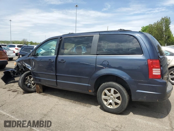 2008 Chrysler Town & Country Touring with VIN 2A8HR54P58R714357, listed as a Copart auction lot 55117305 with 214,330 mi miles and Salvage Title. Bid and sale history available at DreamBid. Image 2.