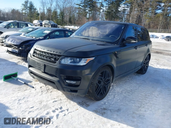 2016 Land Rover Range Rover Sport V6 Diesel HSE with VIN SALWR2KF6GA656035, listed as a IAAI auction lot 41579216 with 94,822 mi miles. Bid and sale history available at carsss.com. Image 18.