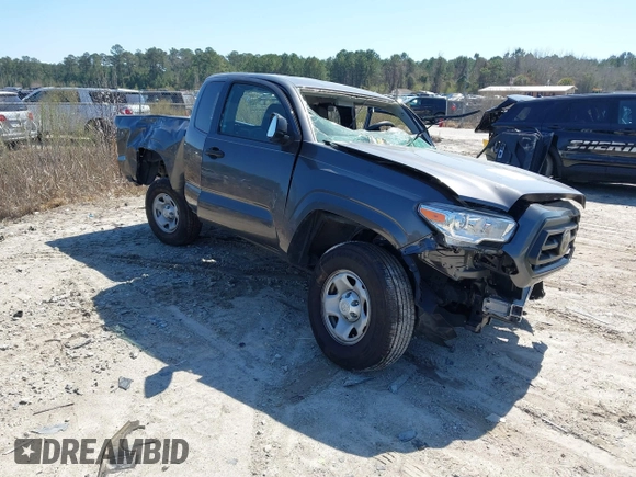 2022 Toyota Tacoma SR с VIN 3TYRX5GN8NT052454, выставлен на аукционе IAAI как лот 41790801 с пробегом Не указан миль и . История ставок и продаж доступна на DreamBid. Изображение 1.