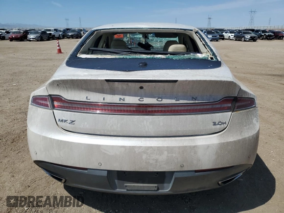2013 Lincoln MKZ Hybrid with VIN 3LN6L2LU3DR822353, listed as a Copart auction lot 52354815 with Not provided miles and Salvage title. Bid and sale history available at DreamBid. Image 6.