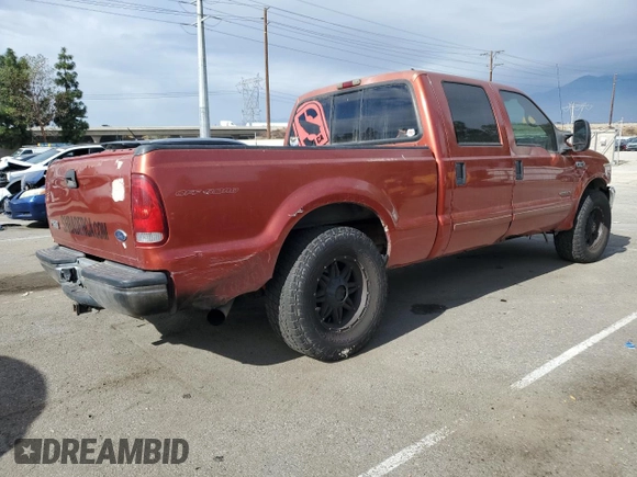 2001 Ford Super Duty F-250 XL with VIN 1FTNW20F71EC94635, listed as a Copart auction lot 82051794 with 310,586 mi miles and Salvage Title. Bid and sale history available at carsss.com. Image 3.
