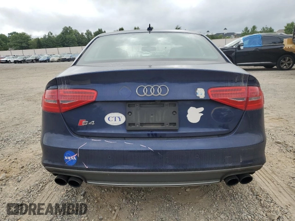 2014 Audi S4 Premium Plus with VIN WAUBGAFL2EA056306, listed as a Copart auction lot 71521274 with 134,656 mi miles and Salvage Title. Bid and sale history available at carsss.com. Image 6.