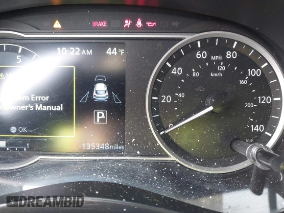 2019 Nissan Kicks S with VIN 3N1CP5CU7KL544735, listed as a IAAI auction lot 41581599 with 135,348 mi miles and . Bid and sale history available at DreamBid. Image 7.