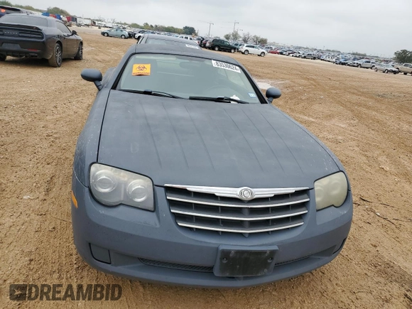2005 Chrysler Crossfire z VIN 1C3AN59L75X033290, wystawiony jako Copart lot #83530624 z przebiegiem Nie podano mil oraz Czysty tytuł • Clean title. Historia ofert i sprzedaży dostępna na DreamBid. Obrazek 5.