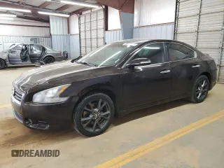 2014 Nissan Maxima 3.5 SV with VIN 1N4AA5AP1EC914909, listed as a Copart auction lot 49668515 with 190,521 mi miles and Salvage Title. Bid and sale history available at carsss.com. Image 1.