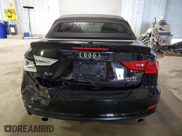 2016 Audi A3 2.0T Premium with VIN WAU78LFFXG1089145, listed as a Copart auction lot 83999374 with 60,232 mi miles and Salvage Title. Bid and sale history available at carsss.com. Image 6.