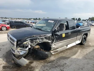 1998 Dodge Ram 1500 with VIN 3B7HC12Z1WG110667, listed as a Copart auction lot 72614284 with 43,775 mi miles and Salvage Title. Bid and sale history available at carsss.com. Image 1.