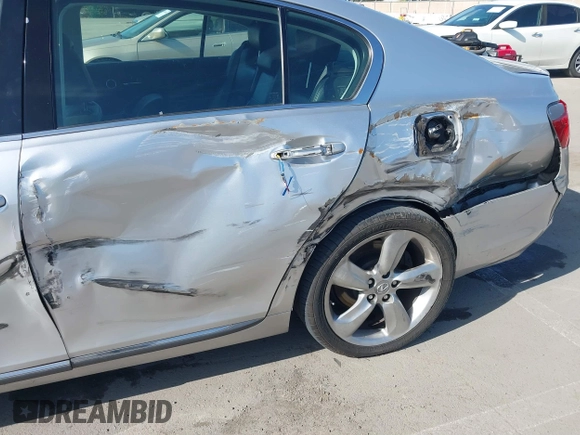 2008 Lexus GS 350 with VIN JTHBE96S580041595, listed as a IAAI auction lot 41858396 with 1 mi miles. Bid and sale history available at carsss.com. Image 6.