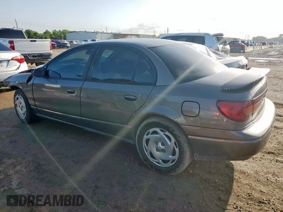 2000 Saturn SL with VIN 1G8ZK5278YZ160430, listed as a Copart auction lot 61234185 with 89,221 mi miles and Salvage title. Bid and sale history available at DreamBid. Image 2.