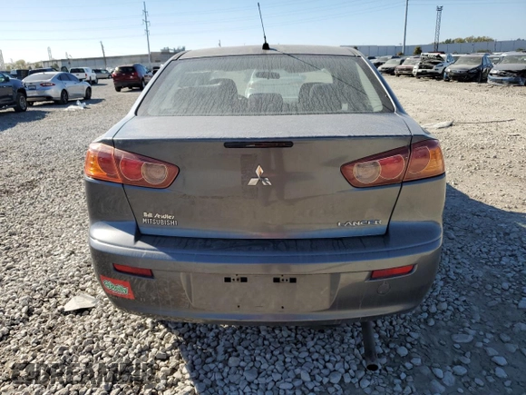 2008 Mitsubishi Lancer DE with VIN JA3AU26U48U010032, listed as a Copart auction lot 76500574 with Not Provided miles and Salvage Title. Bid and sale history available at DreamBid. Image 6.