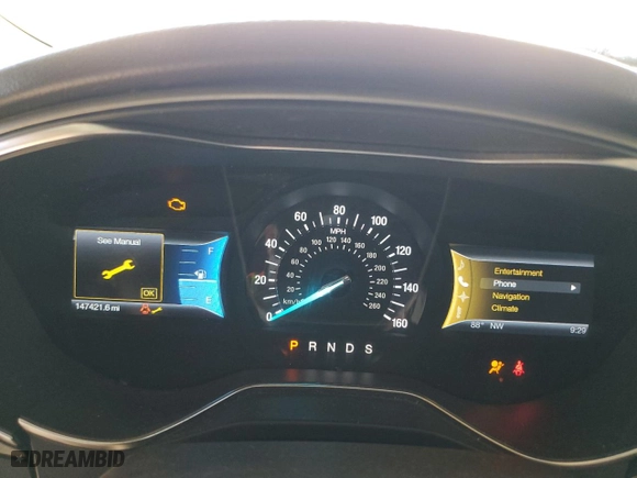 2014 Ford Fusion SE with VIN 3FA6P0H76ER122396, listed as a Copart auction lot 50664615 with 147,421 mi miles and Salvage Title. Bid and sale history available at carsss.com. Image 9.