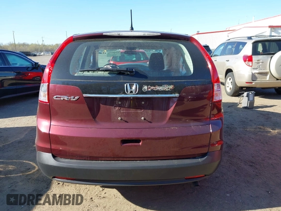 2014 Honda CR-V LX with VIN 5J6RM3H39EL019691, listed as a IAAI auction lot 41984594 with 77,504 mi miles. Bid and sale history available at carsss.com. Image 16.