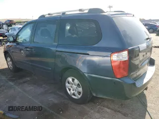 2008 Kia Sedona LX with VIN KNDMB233286198845, listed as a Copart auction lot 65081444 with 96,161 mi miles and Salvage Title. Bid and sale history available at carsss.com. Image 2.