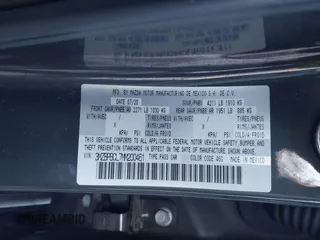 2021 Mazda 3 Preferred with VIN 3MZBPBCL7MM200461, listed as a IAAI auction lot 40614402 with 67,261 mi miles and . Bid and sale history available at DreamBid. Image 9.