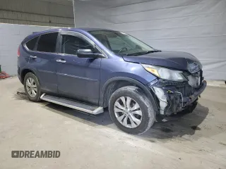 2013 Honda CR-V LX with VIN 2HKRM4H33DH666313, listed as a Copart auction lot 49817535 with 254,208 mi miles and Salvage Title. Bid and sale history available at DreamBid. Image 4.