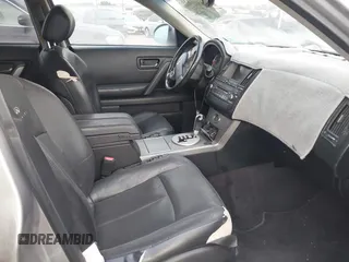 2005 Infiniti FX z VIN JNRAS08W25X207463, wystawiony jako IAAI lot #40895336 z przebiegiem Nie podano mil oraz . Historia ofert i sprzedaży dostępna na DreamBid. Obrazek 5.