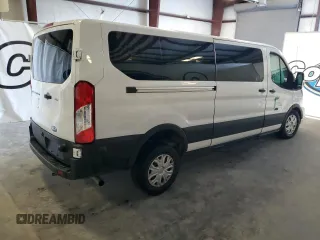 2024 Ford Transit Passenger XL with VIN 1FBAX2Y89RKA86131, listed as a Copart auction lot 54841145 with 14,890 mi miles and Salvage Title. Bid and sale history available at carsss.com. Image 3.