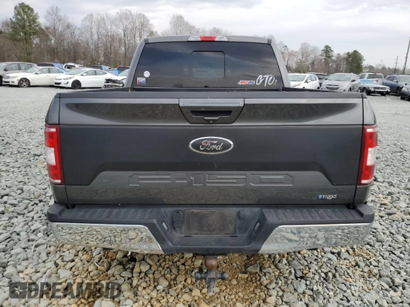 2019 Ford F-150 XL with VIN 1FTEW1C54KKC39558, listed as a Copart auction lot 46695815 with 146,507 mi miles and Salvage Title. Bid and sale history available at DreamBid. Image 6.