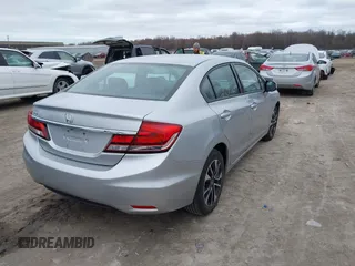 2013 Honda Civic EX-L with VIN 2HGFB2F97DH585930, listed as a IAAI auction lot 42052923 with 187,239 mi miles and . Bid and sale history available at DreamBid. Image 4.