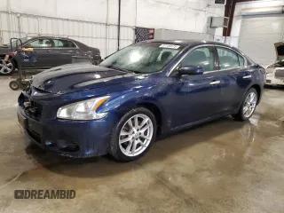 2013 Nissan Maxima S with VIN 1N4AA5AP3DC822649, listed as a Copart auction lot 57758575 with 167,240 mi miles and Salvage title. Bid and sale history available at DreamBid. Image 1.