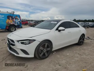 2021 Mercedes-Benz CLA 250 with VIN W1K5J4HBXMN148056, listed as a Copart auction lot 62568315 with 53,904 mi miles and Clean title. Bid and sale history available at DreamBid. Image 1.