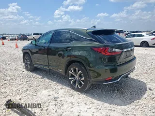 2020 Lexus RX 450h with VIN 2T2HGMDA3LC046646, listed as a Copart auction lot 61030015 with 74,709 mi miles and Salvage title. Bid and sale history available at DreamBid. Image 2.