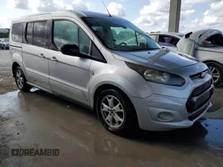 2015 Ford Transit Connect XLT z VIN NM0GS9F78F1185366, wystawiony jako Copart lot #43938265 z przebiegiem 372 994 mil mil oraz Czysty tytuł • Clean title. Historia ofert i sprzedaży dostępna na DreamBid. Obrazek 4.
