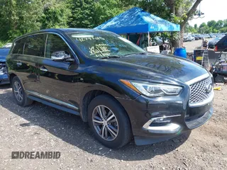 2019 Infiniti QX60 Luxe with VIN 5N1DL0MM0KC515759, listed as a IAAI auction lot 42743015 with 69,863 mi miles and . Bid and sale history available at DreamBid. Image 1.