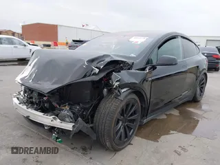 2023 Tesla Model X Plaid with VIN 7SAXCBE63PF376320, listed as a IAAI auction lot 40954738 with Not Provided miles and . Bid and sale history available at DreamBid. Image 21.