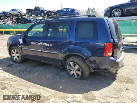 2014 Honda Pilot Touring with VIN 5FNYF4H94EB019249, listed as a Copart auction lot 52387815 with 122,955 mi miles and Clean Title. Bid and sale history available at carsss.com. Image 2.