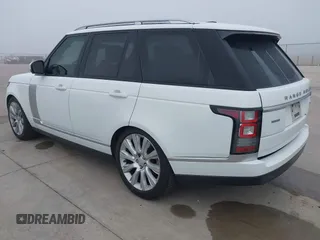 2015 Land Rover Range Rover Supercharged with VIN SALGS2TF9FA213352, listed as a IAAI auction lot 41685768 with 100,994 mi miles and . Bid and sale history available at DreamBid. Image 3.