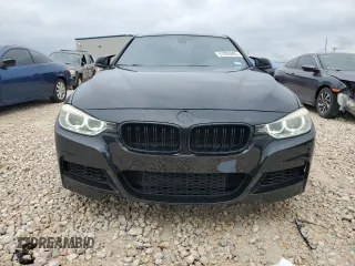 2014 BMW 3 Series 335i with VIN WBA3A9G50ENR97346, listed as a Copart auction lot 51035095 with 104,565 mi miles and Salvage Title. Bid and sale history available at carsss.com. Image 5.