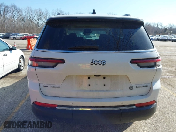 2022 Jeep Grand Cherokee Limited с VIN 1C4RJKBG8N8586661, выставлен на аукционе IAAI как лот 41760327 с пробегом 43 894 миль миль и . История ставок и продаж доступна на DreamBid. Изображение 17.