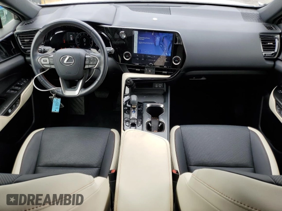 2023 Lexus NX 250 with VIN JTJADCAZ5P5011769, listed as a Copart auction lot 59917725 with 21,887 mi miles and Salvage title. Bid and sale history available at DreamBid. Image 8.