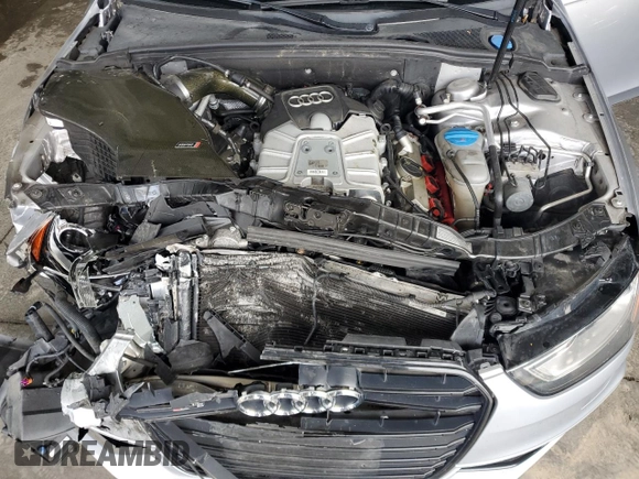 2015 Audi S4 Premium Plus with VIN WAUBGAFL9FA090969, listed as a Copart auction lot 68854794 with 0 mi miles and Salvage Title. Bid and sale history available at carsss.com. Image 11.