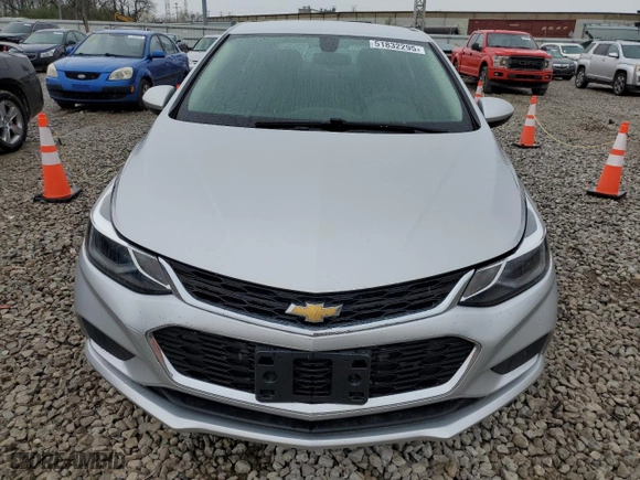 2018 Chevrolet Cruze LT with VIN 1G1BE5SM9J7125877, listed as a Copart auction lot 51832295 with 69,037 mi miles and Salvage Title. Bid and sale history available at carsss.com. Image 5.