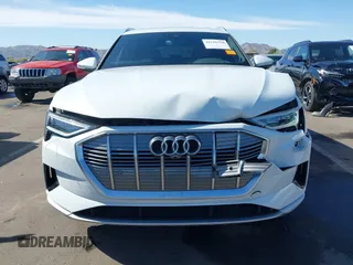 2021 Audi e-tron Premium Plus with VIN WA1LAAGE6MB002079, listed as a IAAI auction lot 42116578 with 48,357 mi miles. Bid and sale history available at carsss.com. Image 12.