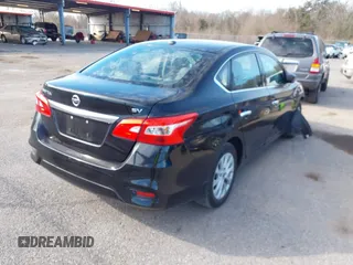 2018 Nissan Sentra SV with VIN 3N1AB7AP6JL624637, listed as a IAAI auction lot 41629422 with 143,673 mi miles. Bid and sale history available at carsss.com. Image 4.