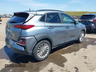 2019 Hyundai Kona SEL with VIN KM8K62AA9KU282916, listed as a IAAI auction lot 42086109 with 59,288 mi miles. Bid and sale history available at carsss.com. Image 4.