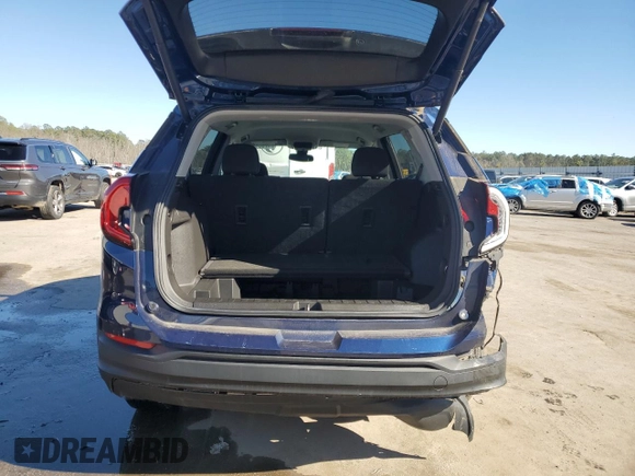 2022 GMC Terrain SLE with VIN 3GKALMEV6NL139426, listed as a Copart auction lot 47931685 with 32,864 mi miles and Salvage Title. Bid and sale history available at carsss.com. Image 6.