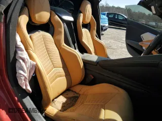 2025 Chevrolet Corvette 2LZ with VIN 1G1YE2D39S5602821, listed as a Copart auction lot 48304135 with 0 mi miles and Salvage Title. Bid and sale history available at carsss.com. Image 10.