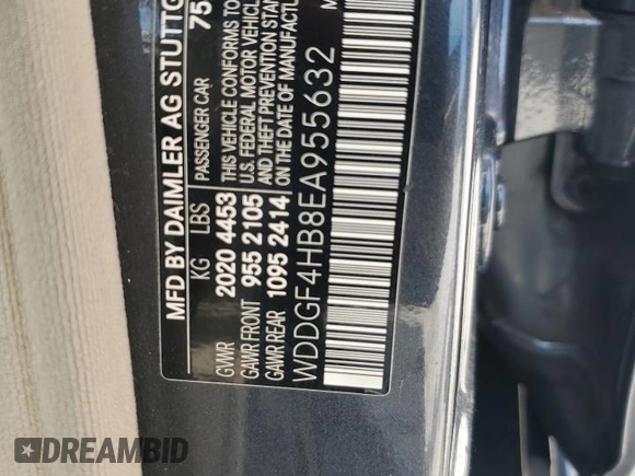2014 Mercedes-Benz C-Class C 250 Sport with VIN WDDGF4HB8EA955632, listed as a Copart auction lot 53221674 with 153,924 mi miles and Salvage Title. Bid and sale history available at carsss.com. Image 12.