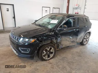 2018 Jeep Compass Limited with VIN 3C4NJDCBXJT349081, listed as a IAAI auction lot 42534929 with 106,781 mi miles and . Bid and sale history available at DreamBid. Image 2.