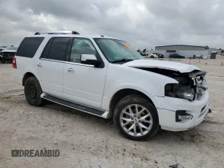 2017 Ford Expedition Limited with VIN 1FMJU1KT8HEA19220, listed as a Copart auction lot 54761175 with Not provided miles and Salvage title. Bid and sale history available at DreamBid. Image 4.