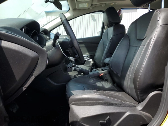 2014 Ford Focus Titanium with VIN 1FADP3N21EL421469, listed as a Copart auction lot 59744685 with 68,436 mi miles and Salvage title. Bid and sale history available at DreamBid. Image 7.
