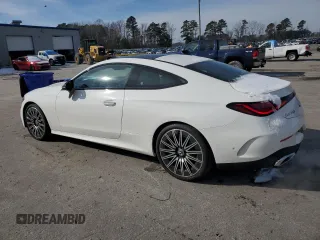 2024 Mercedes-Benz CLE 300 z VIN W1KMJ4HB6RF020071, wystawiony jako Copart lot #89260835 z przebiegiem 7659 mil mil oraz Szkody całkowita. Historia ofert i sprzedaży dostępna na DreamBid. Obrazek 2.